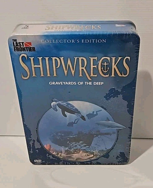 Alona.com.au Shipwrecks Graveyards Of The Deep Sealed 5 DVD Set Collectors Edition