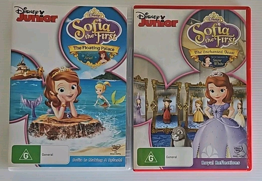 Alona.com.au Sofia The First Disney Junior DVD Bundle x 2  Region 4
