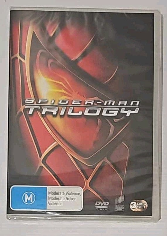 Alona.com.au Spiderman 1-3 Trilogy DVD Movie Action Crime Adventure Superhero Peter Parker