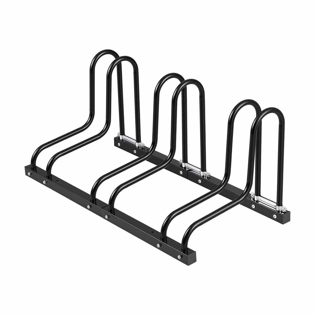 Alona.com.au Sports & Fitness > Bikes & Accessories > Bicycle Stands & Storage Weisshorn 3 Bike Floor Stand Rack Fits 20"-29" MTB Tires for Garage Storage