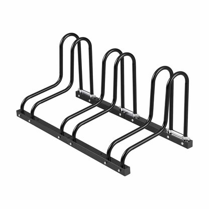 Alona.com.au Sports & Fitness > Bikes & Accessories > Bicycle Stands & Storage Weisshorn 3 Bike Floor Stand Rack Fits 20"-29" MTB Tires for Garage Storage