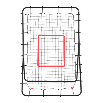 Alona.com.au Sports & Fitness > Exercise, Gym & Fitness > Gym Equipment & Accessories Everfit Baseball Rebounder Net Pitching Practice Target Screen 143cm