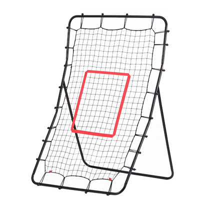 Alona.com.au Sports & Fitness > Exercise, Gym & Fitness > Gym Equipment & Accessories Everfit Baseball Rebounder Net Pitching Practice Target Screen 143cm