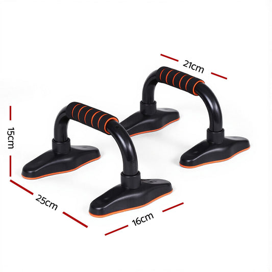 Alona.com.au Sports & Fitness > Exercise, Gym & Fitness > Gym Equipment & Accessories Everfit Push Up Bars Stands Parallel Handles Home Gym Fitness Strength Training