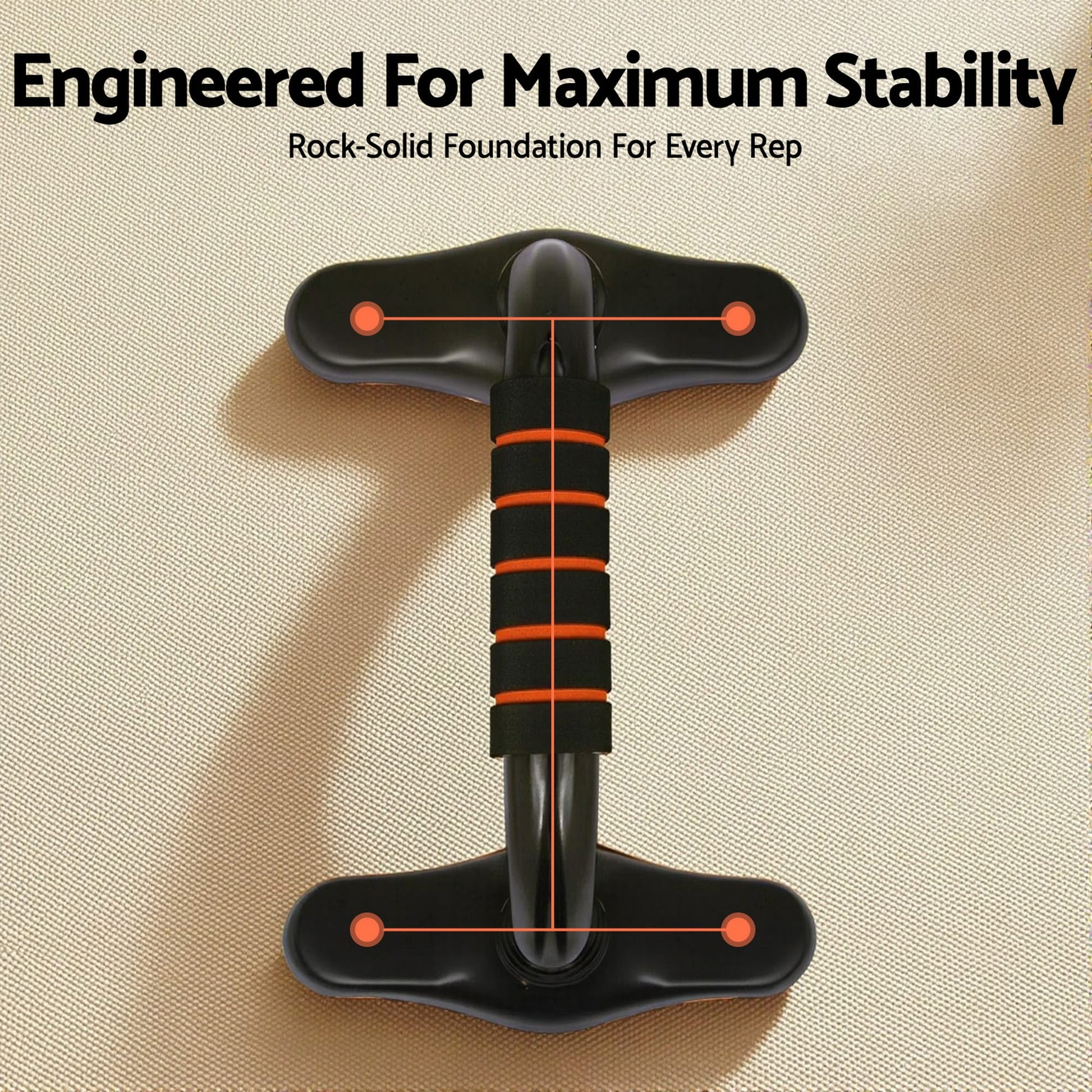 Alona.com.au Sports & Fitness > Exercise, Gym & Fitness > Gym Equipment & Accessories Everfit Push Up Bars Stands Parallel Handles Home Gym Fitness Strength Training
