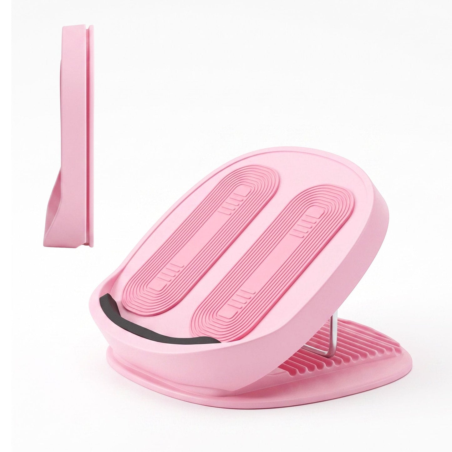 Alona.com.au Sports & Fitness > Exercise, Gym & Fitness > Gym Equipment & Accessories Everfit Slant Board, Balance Board, 14-Level Adjustable Incline Calf Stretcher for Stretching, Squats and Home Fitness Pink