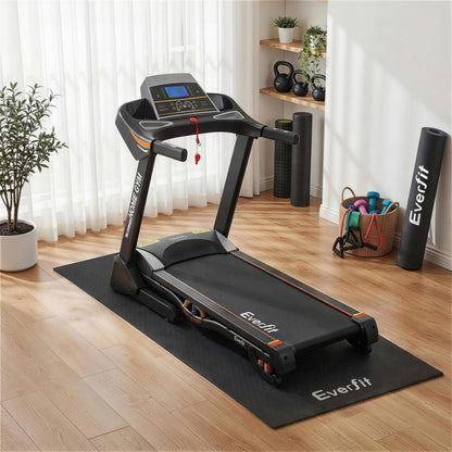 Alona.com.au Sports & Fitness > Exercise, Gym & Fitness > Gym Mats Everfit Exercise Equipment Mat Treadmill Floor Rug Home Gym Bike Fitness Yoga 2M