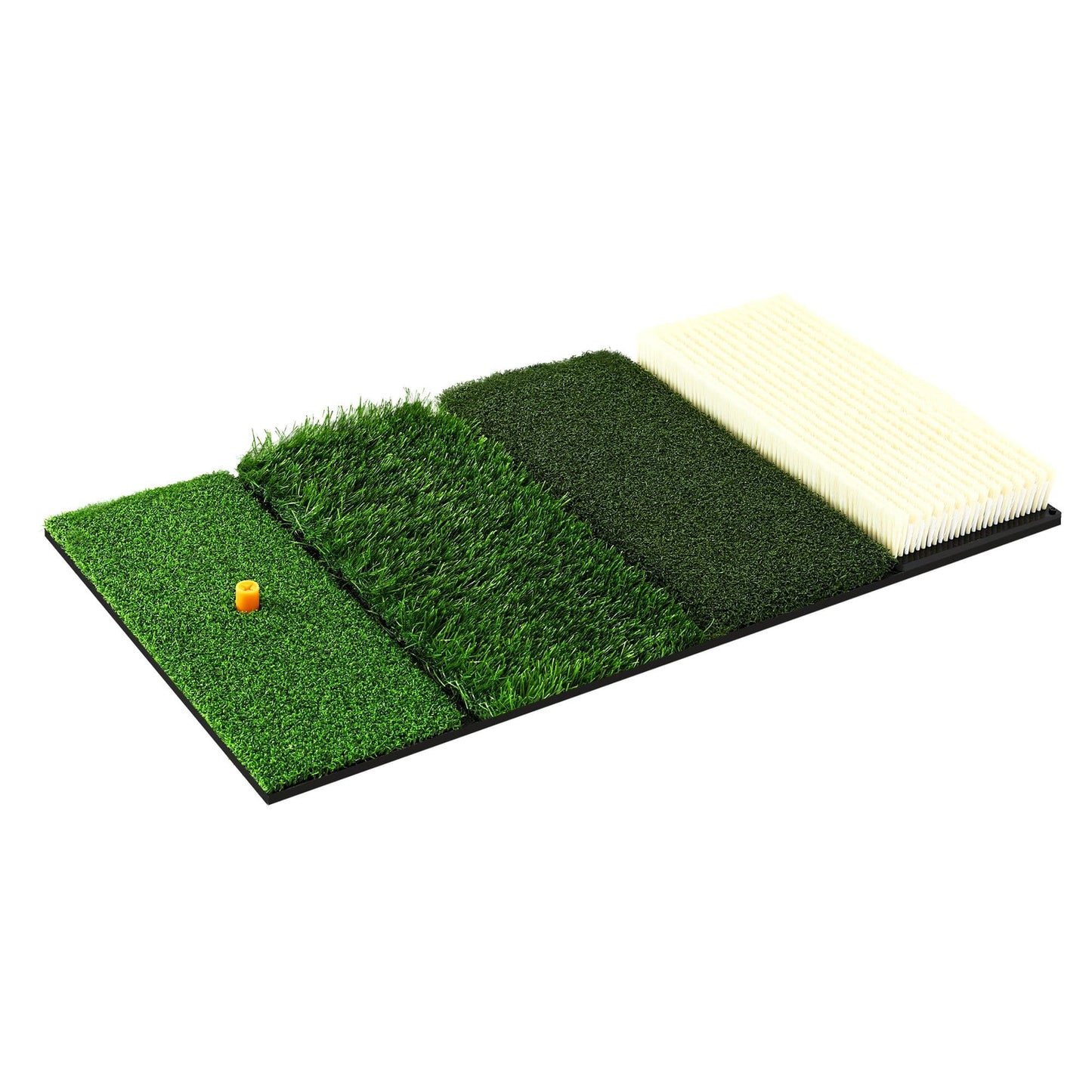 Alona.com.au Sports & Fitness > Golf > Golf Accessories Everfit Golf Hitting Mat Practice Turf 4 in 1 Foldable Training Aid Backyard