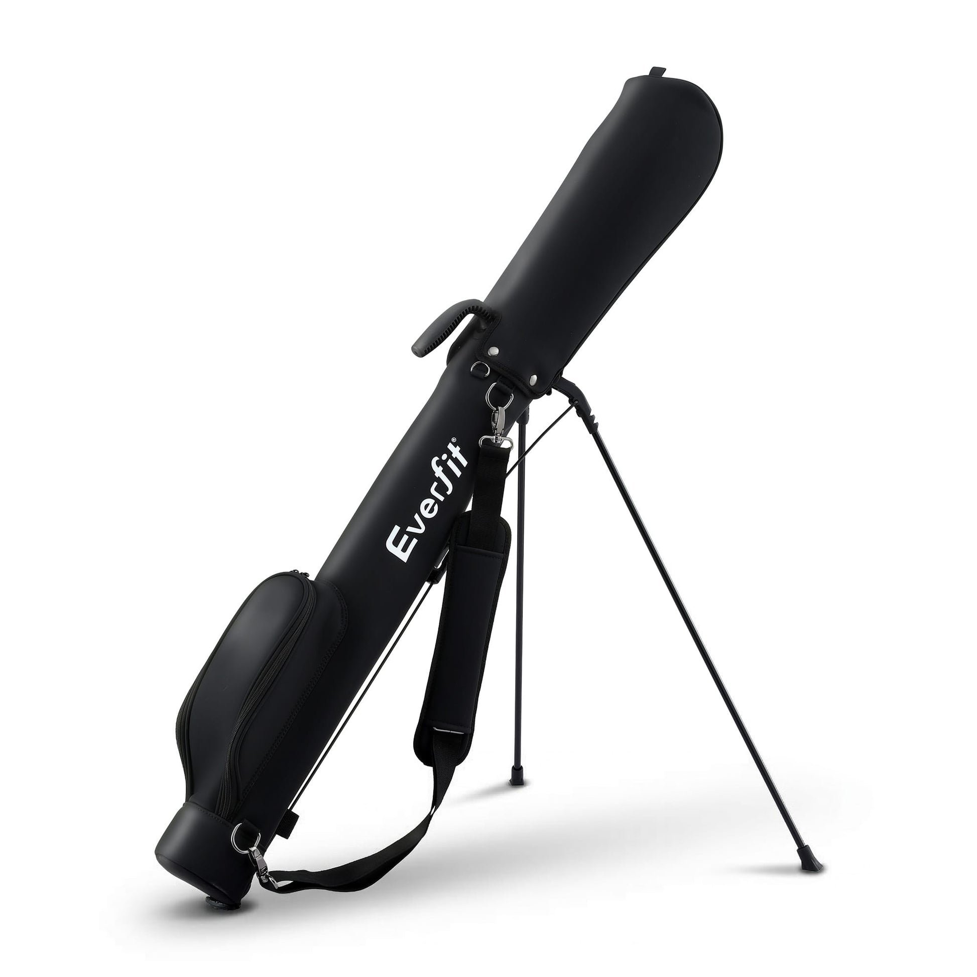Alona.com.au Sports & Fitness > Golf > Golf Accessories Everfit Golf Stand Bag Lightweight Sunday Pitch And Putt Bag Black