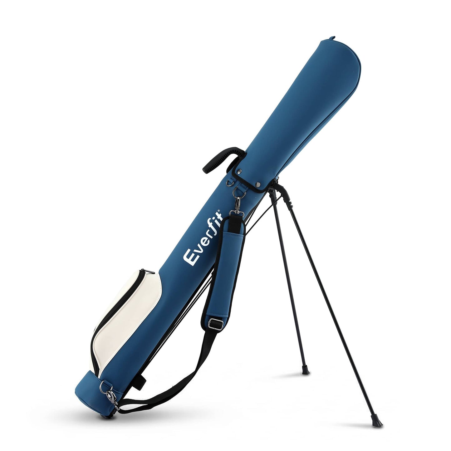 Alona.com.au Sports & Fitness > Golf > Golf Accessories Everfit Golf Stand Bag Lightweight Sunday Pitch And Putt Bag Blue