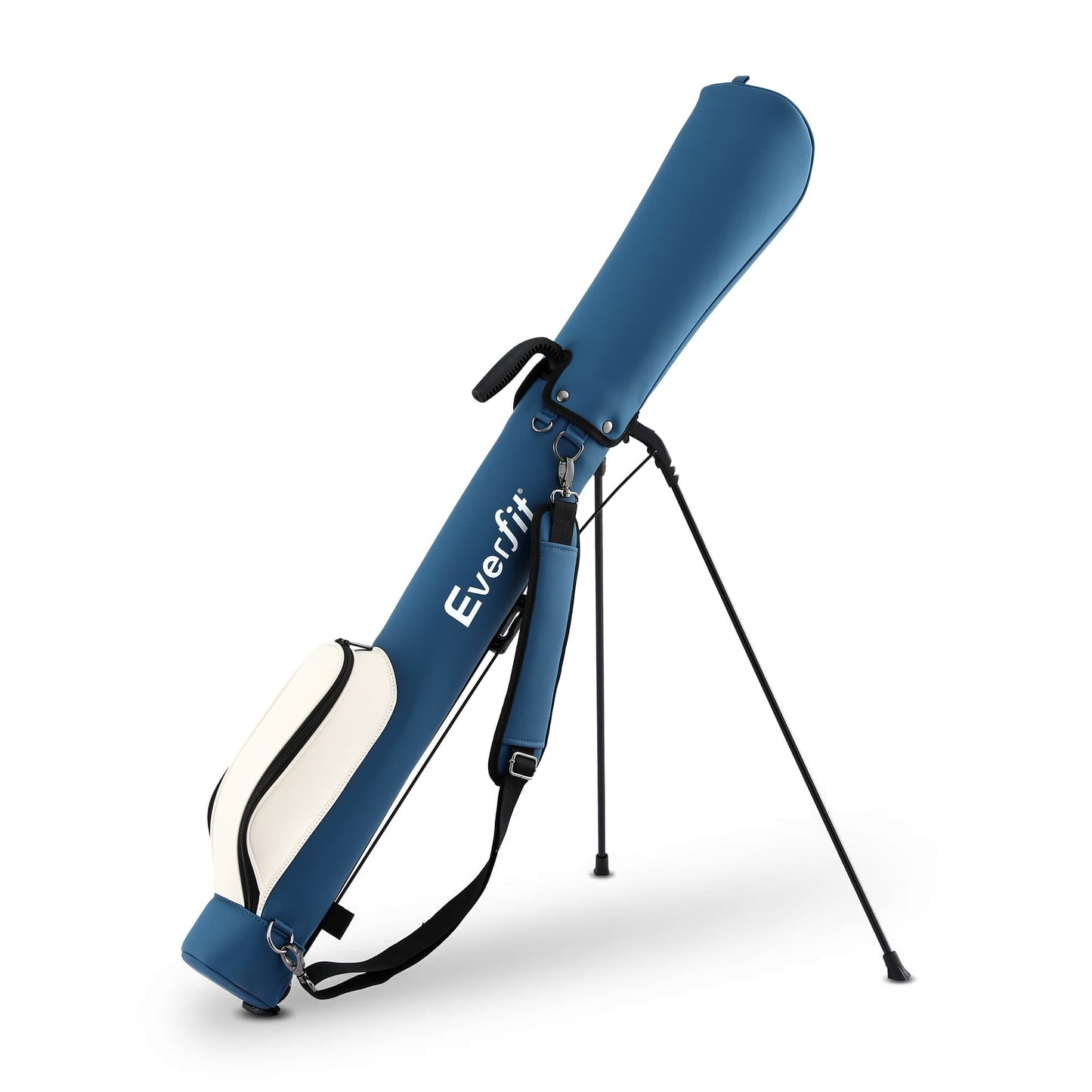 Alona.com.au Sports & Fitness > Golf > Golf Accessories Everfit Golf Stand Bag Lightweight Sunday Pitch And Putt Bag Blue