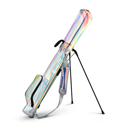 Alona.com.au Sports & Fitness > Golf > Golf Accessories Everfit Golf Stand Bag Lightweight Sunday Pitch And Putt Bag Holographic