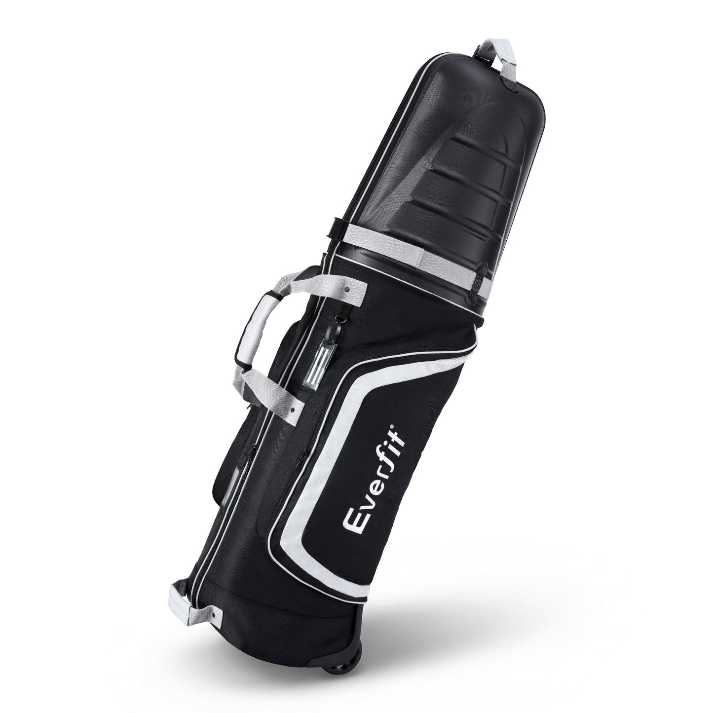 Alona.com.au Sports & Fitness > Golf > Golf Accessories Everfit Golf Travel Bags for Airlines with Wheels Golf Clubs Hard Case Foldable
