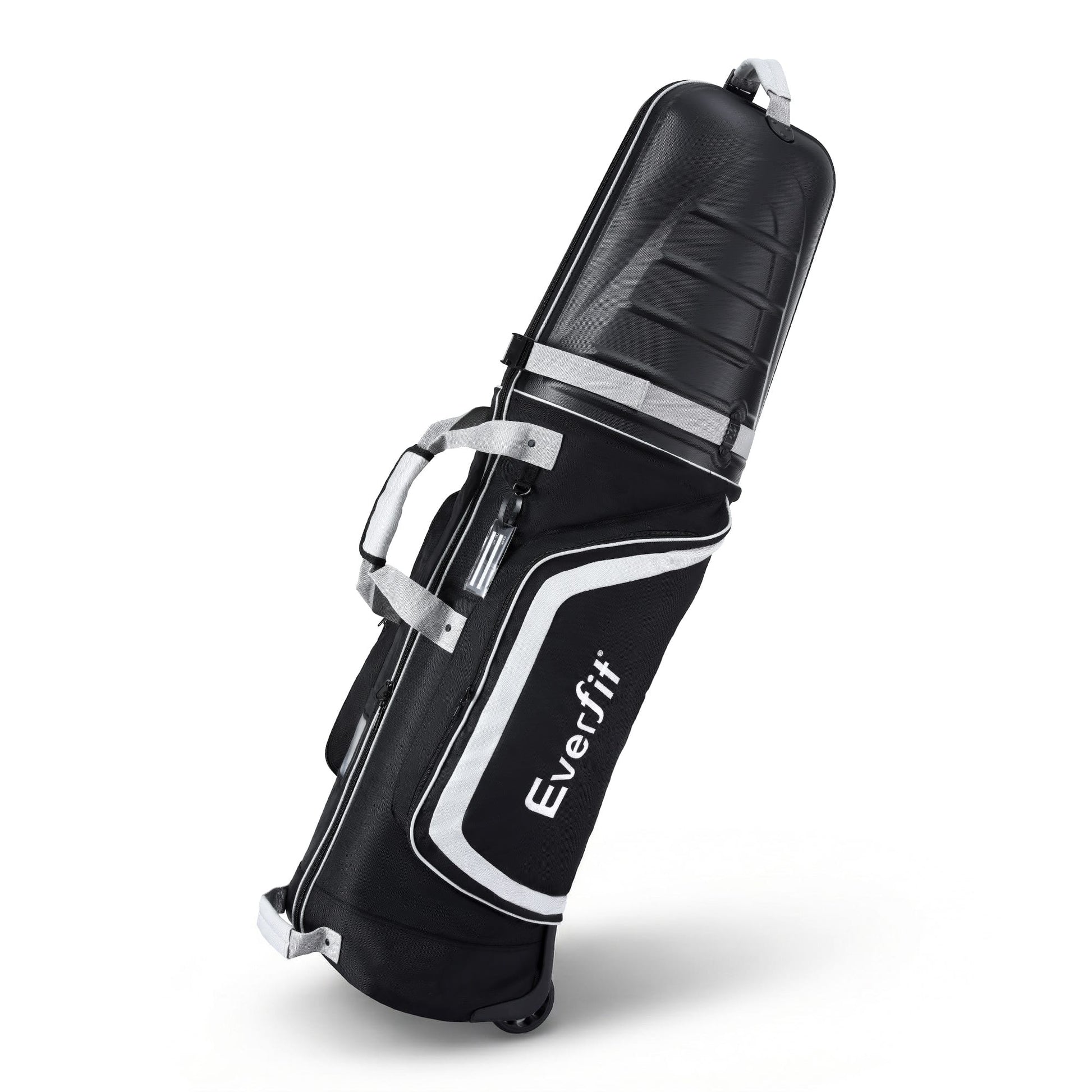 Alona.com.au Sports & Fitness > Golf > Golf Accessories Everfit Golf Travel Bags for Airlines with Wheels Golf Clubs Hard Case Foldable