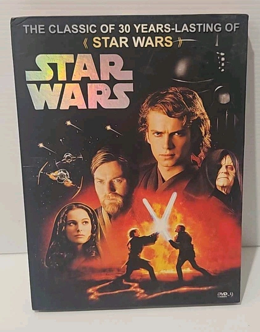 Alona.com.au Star Wars The Complete Saga-episodes 1-6 RARE Edition Unique Cover And Box