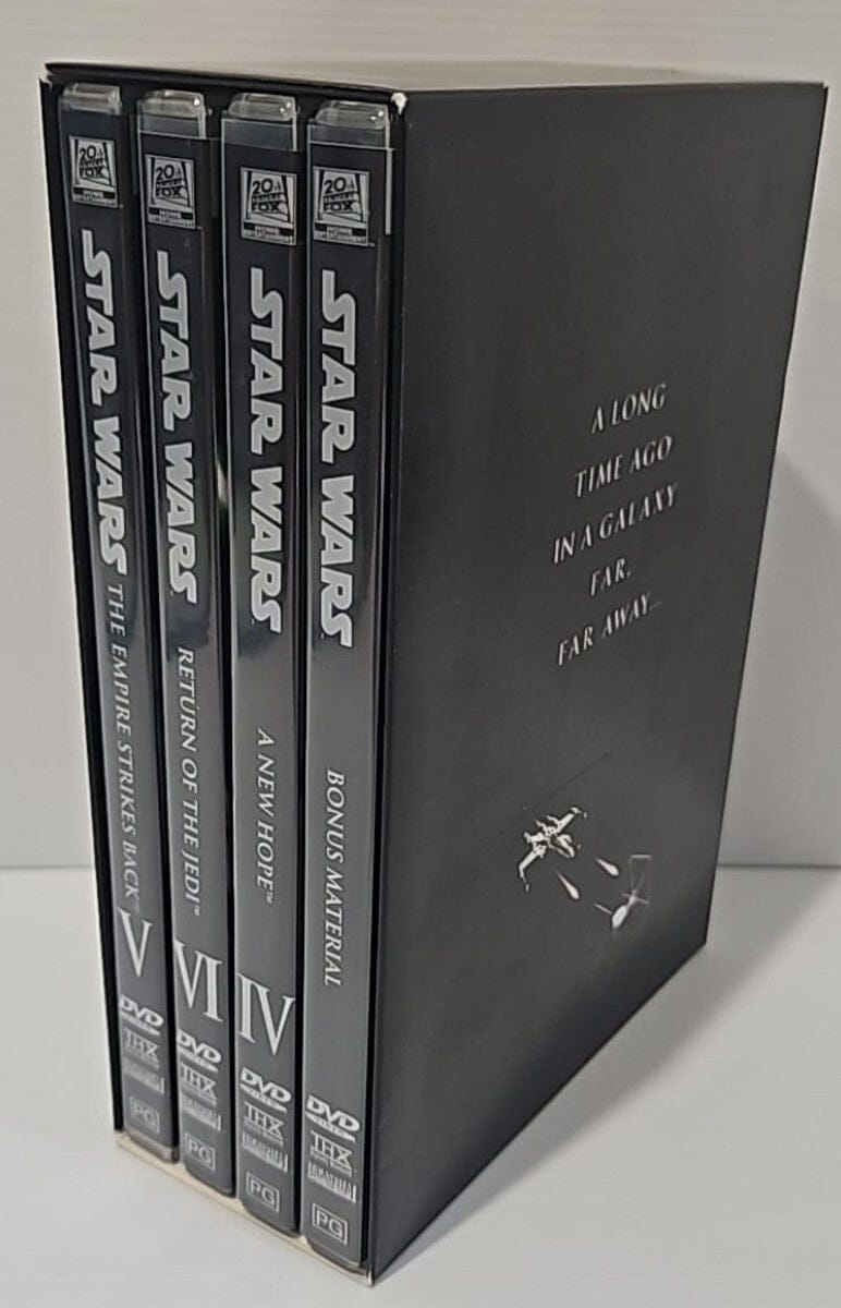 Alona.com.au Star Wars Trilogy DVD - 20th Century Fox Movie - Darth Vader Han Solo Skywalker