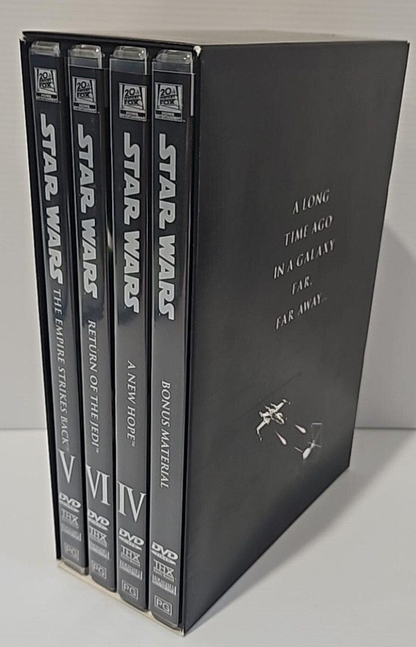 Alona.com.au Star Wars Trilogy DVD - 20th Century Fox Movie - Darth Vader Han Solo Skywalker