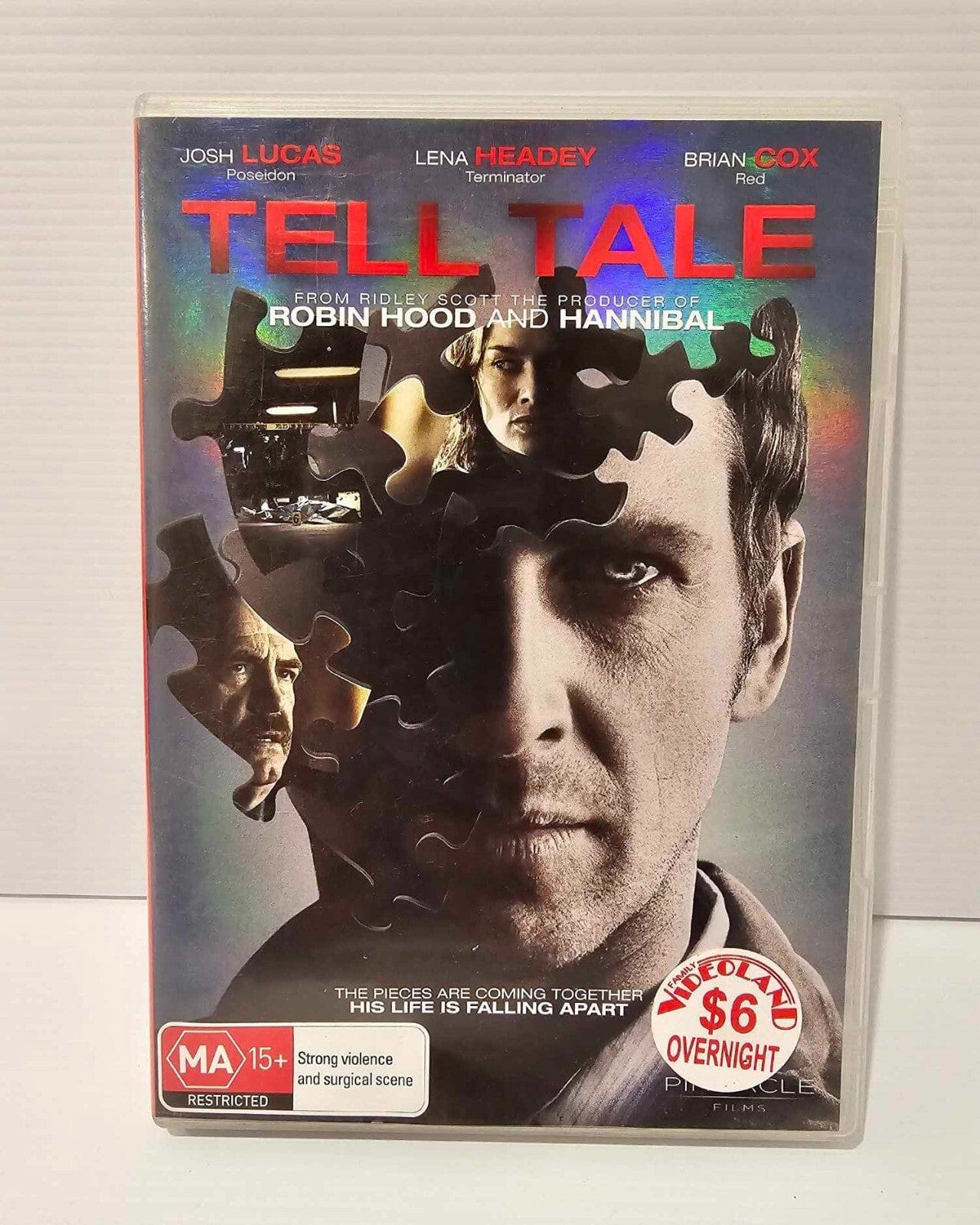 Alona.com.au Tell Tale DVD, 2009 Thriller Movie Film