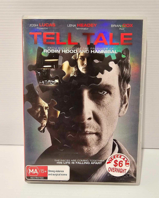 Alona.com.au Tell Tale DVD, 2009 Thriller Movie Film