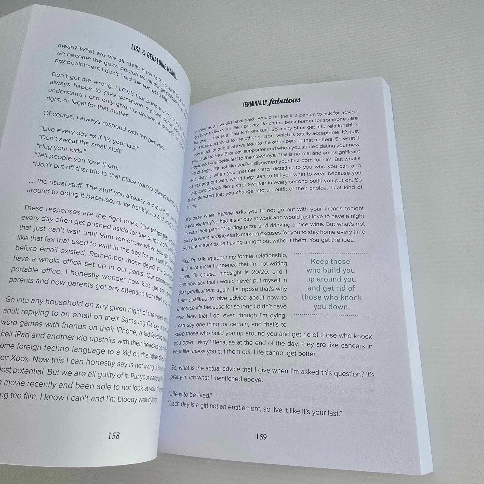 Alona.com.au Terminally Fabulous by Lisa and Geraldine Magill (Paperback 2019)