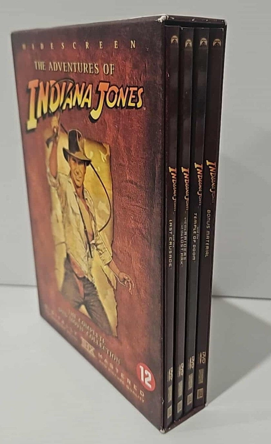 Alona.com.au The Adventures of Indiana Jones The Complete Dvd Movie Collection Box Set
