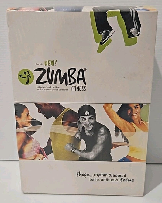 Alona.com.au THE ALL NEW ZUMBA FITNESS dvd set COMPLETE exercise NEVER USED dance 2005