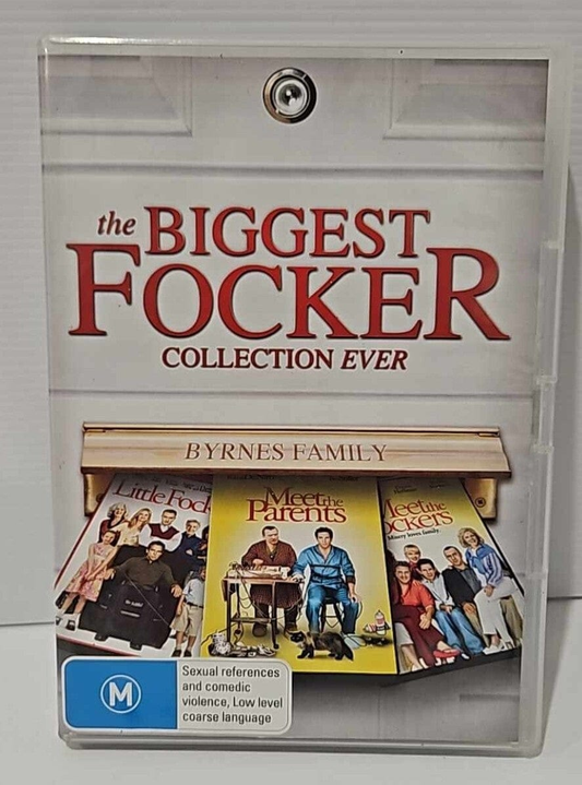 Alona.com.au The Biggest Focker Collection Ever DVD Region 4 GC 3-Disc Set Free Postage
