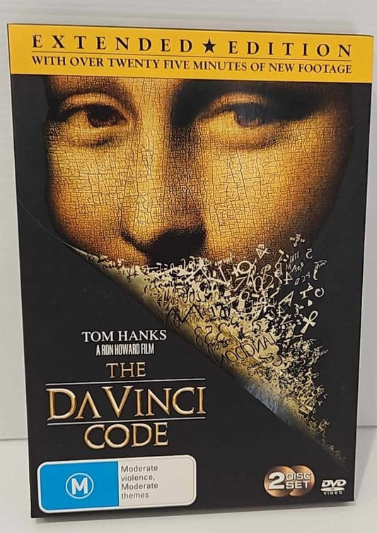 Alona.com.au The Da Vinci Code DVD Movie 2006 Extended Edition Tom Hanks Dir. Ron Howard R 4