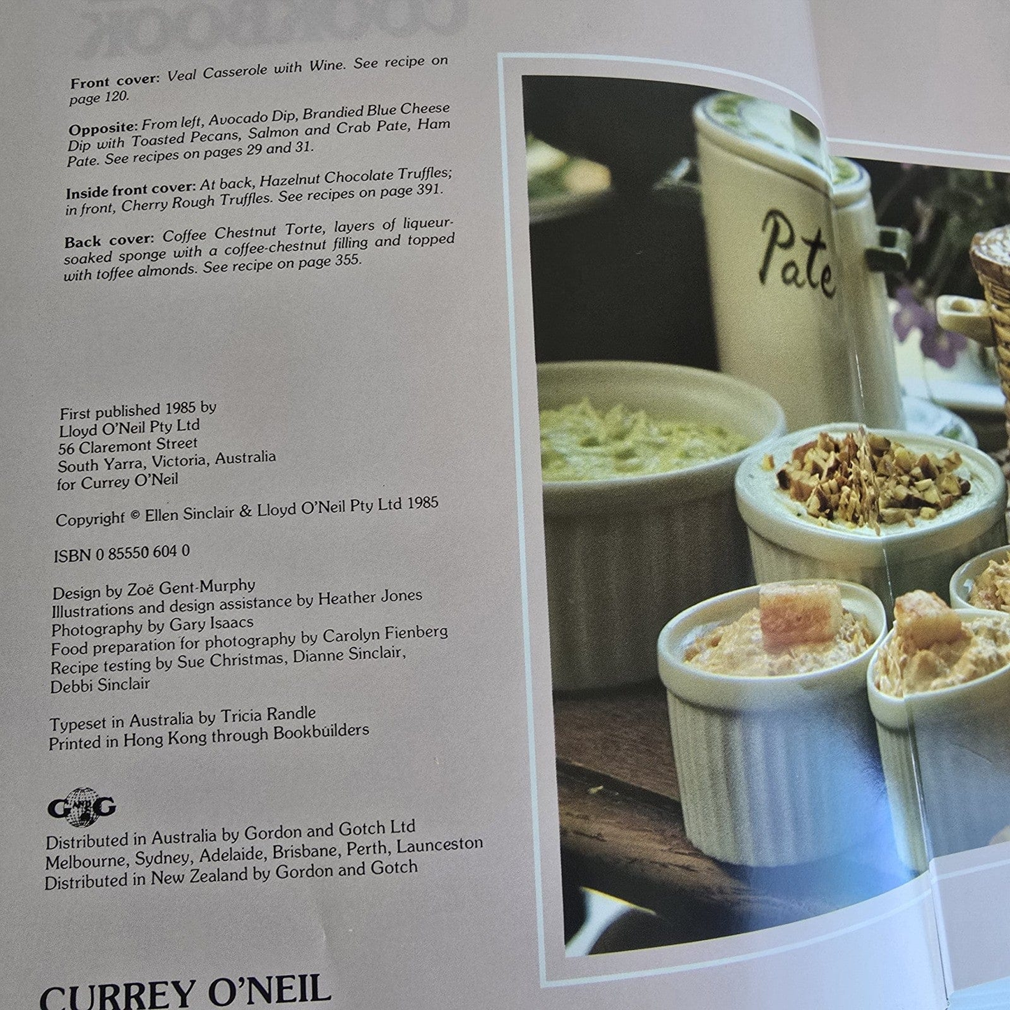 Alona.com.au The Ellen Sinclair Cookbook - The Australian Women's Weekly- Former Food Editor