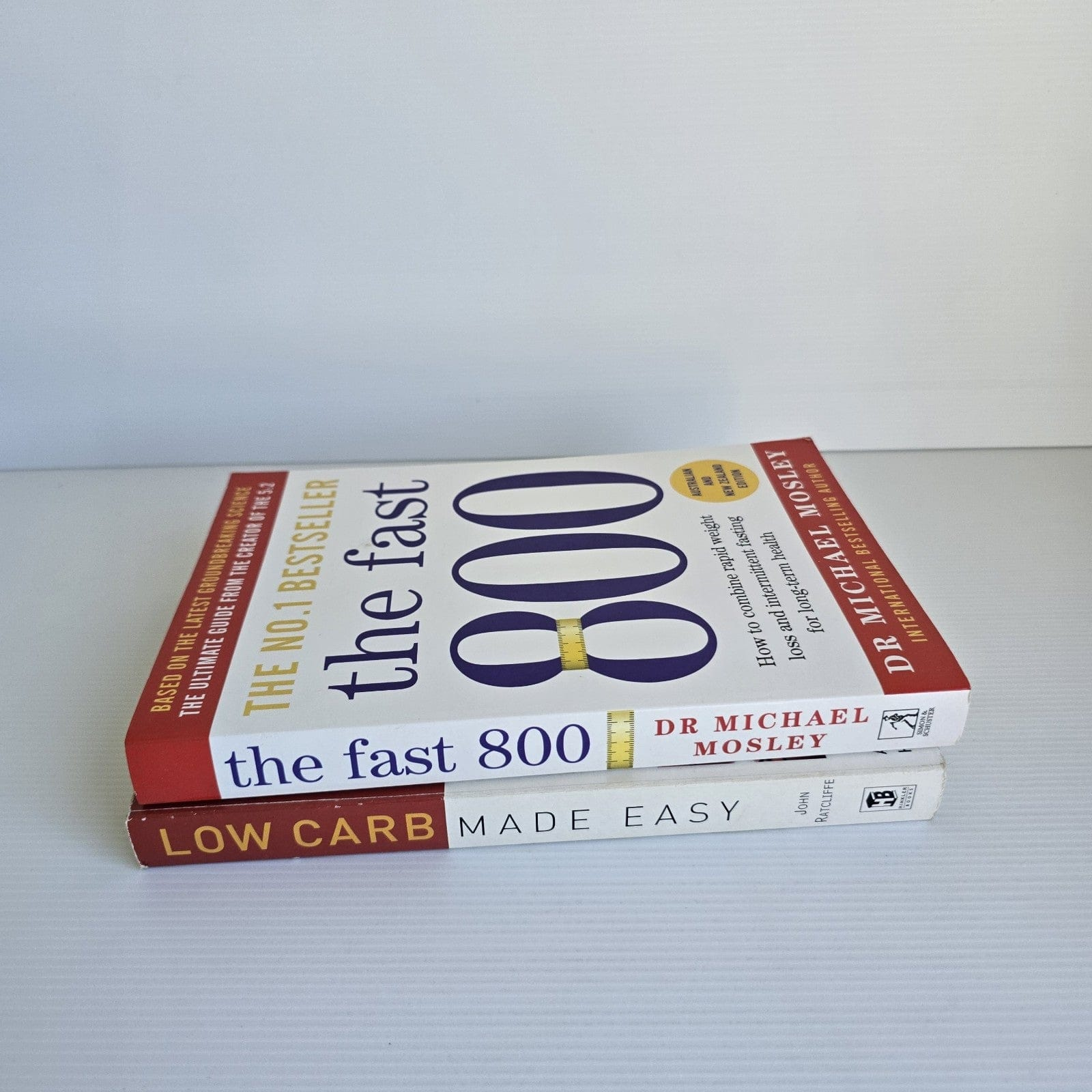 Alona.com.au The Fast 800 And Low Carb Made Easy, Dr Michael Mosley And John Ratcliffe