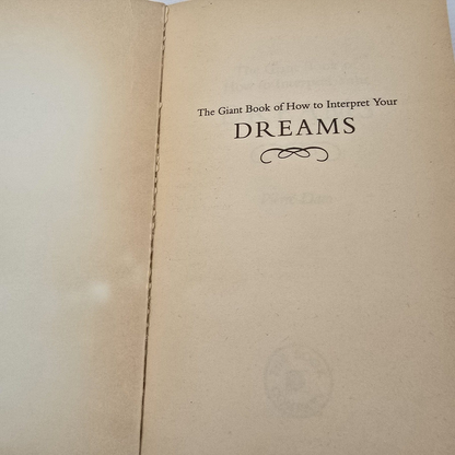 Alona.com.au The Giant Book Of How To Interpret Your Dreams By Pierre Daco, Paperback 1995