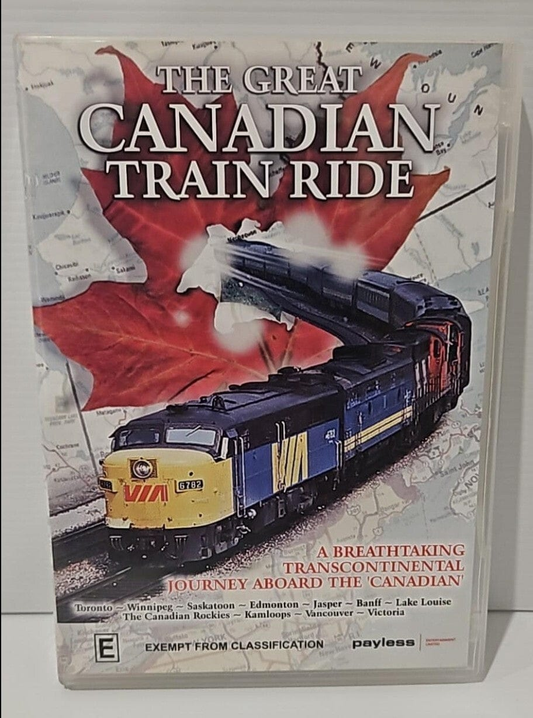 Alona.com.au The Great Canadian Train Ride DVD All Region