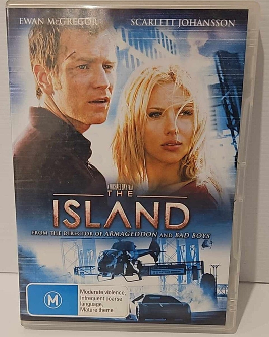 Alona.com.au The Island DVD 2005, Ewan Mcgregor, Scarlett Johansson