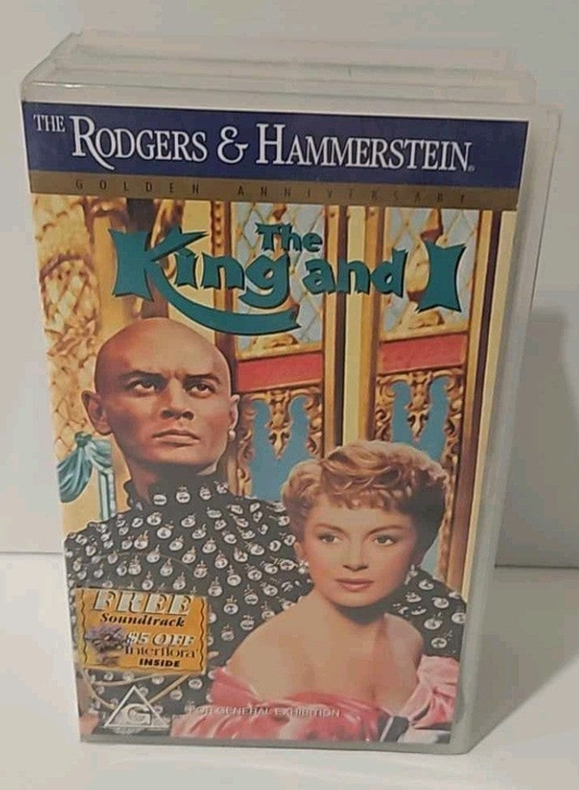 Alona.com.au The King and I VHS. The Roger's & Hammerstein