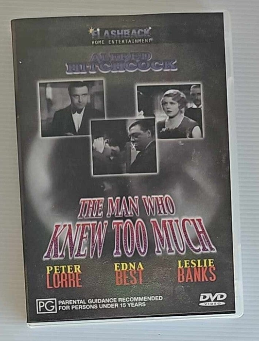 Alona.com.au The Man Who Knew Too Much (DVD, 1934). Free Shipping