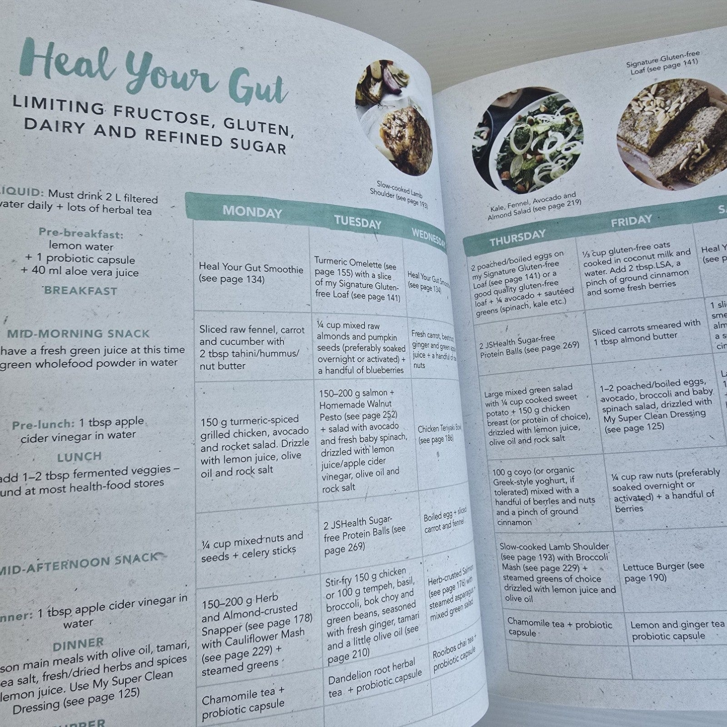 Alona.com.au The No Excuses Cookbook (Michelle Bridges) The Healthy Life (Jessica Sepel)