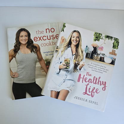 Alona.com.au The No Excuses Cookbook (Michelle Bridges) The Healthy Life (Jessica Sepel)