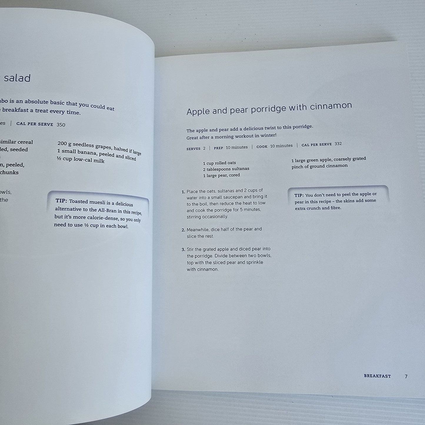 Alona.com.au The No Excuses Cookbook (Michelle Bridges) The Healthy Life (Jessica Sepel)