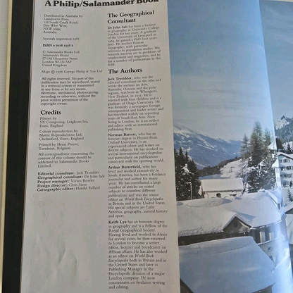 Alona.com.au The Pictorial Atlas Of The World, Hardcover 1981