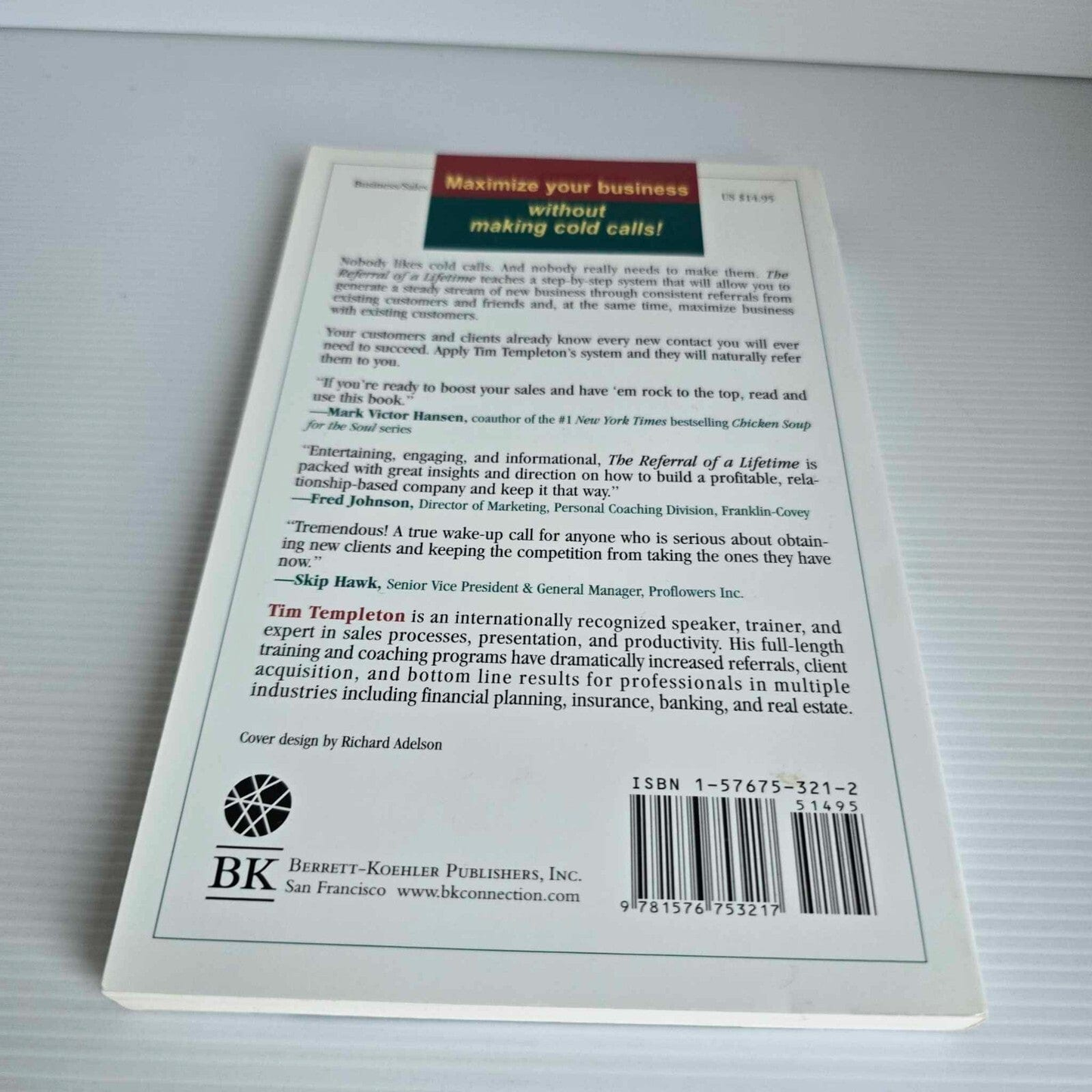 Alona.com.au The Referral of a Lifetime by Tim Templeton (The Ken Blanchard Series)