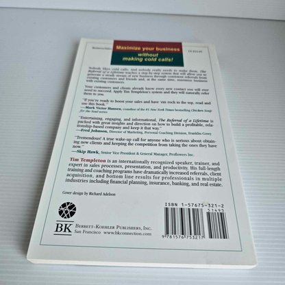 Alona.com.au The Referral of a Lifetime by Tim Templeton (The Ken Blanchard Series)
