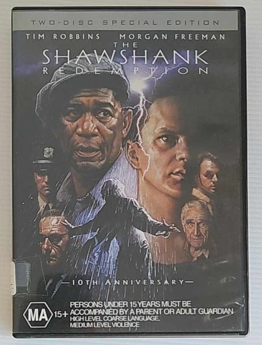 Alona.com.au The Shawshank Redemption Special Edition DVD 1994 Region 4 10th Anniversary