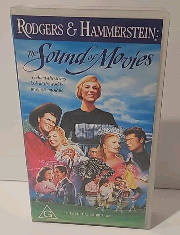 Alona.com.au The SOUND OF MOVIES Rodgers & Hammerstein [Documentary]  VIDEO VHS