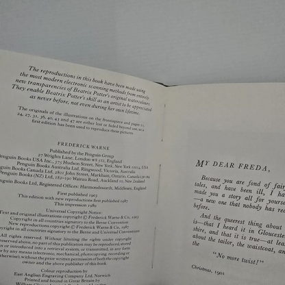 Alona.com.au The Tailor of Gloucester: The original and authorized edition by Beatrix Potter