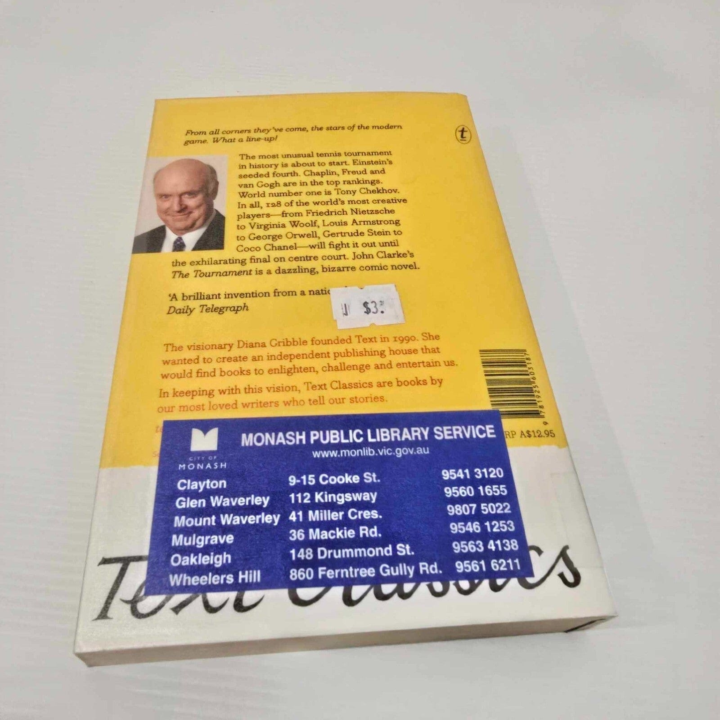 Alona.com.au The Tournament: Text Classics by John Clarke (English) Paperback Book (2017)
