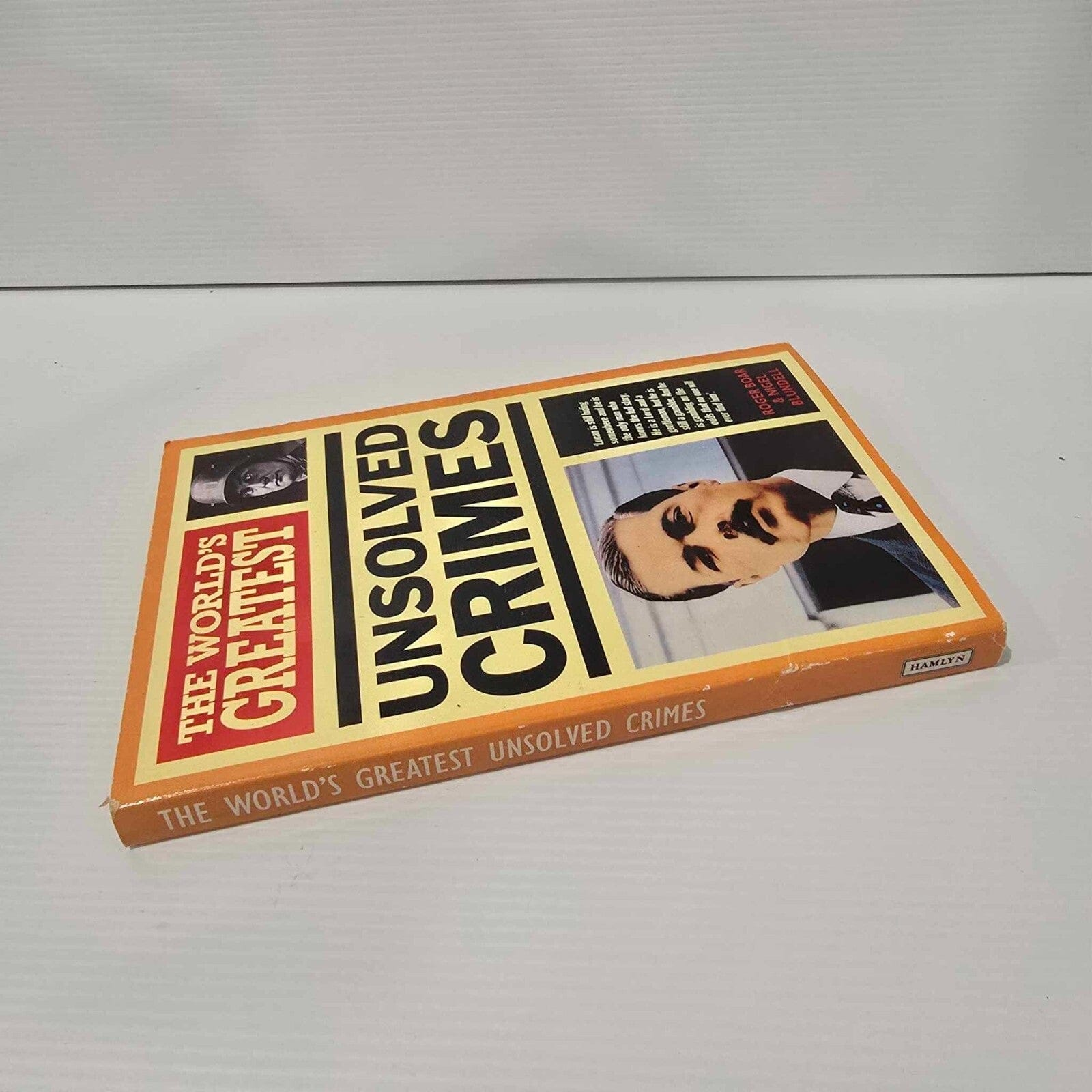 Alona.com.au The World's Greatest Unsolved Crimes Paperback,2002 Roger Boar & Nigel Blundell