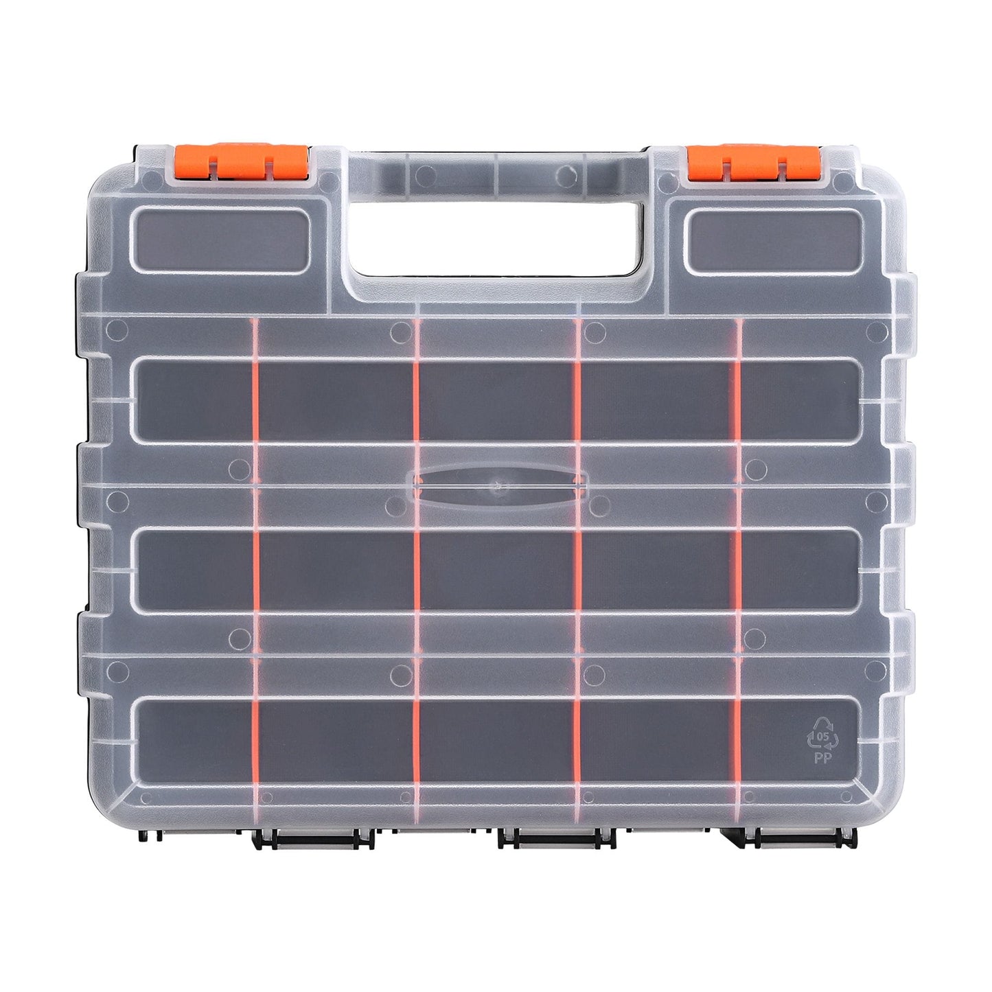 Alona.com.au Tools > Tools Storage > Tool Boxes Giantz Double Sided Tool Box Organizer with 34 Compartment Small Parts Storage