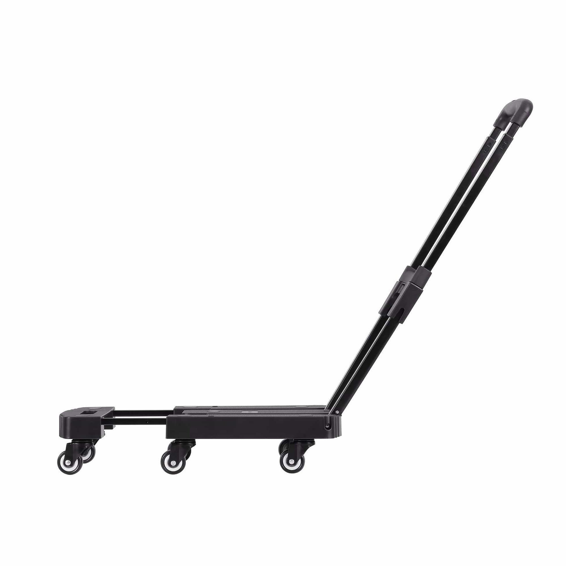 Alona.com.au Tools > Tools Storage > Utility Trolleys Giantz Folding Hand Truck Platform Trolley Foldable Dolly Cart 200kg Load Black