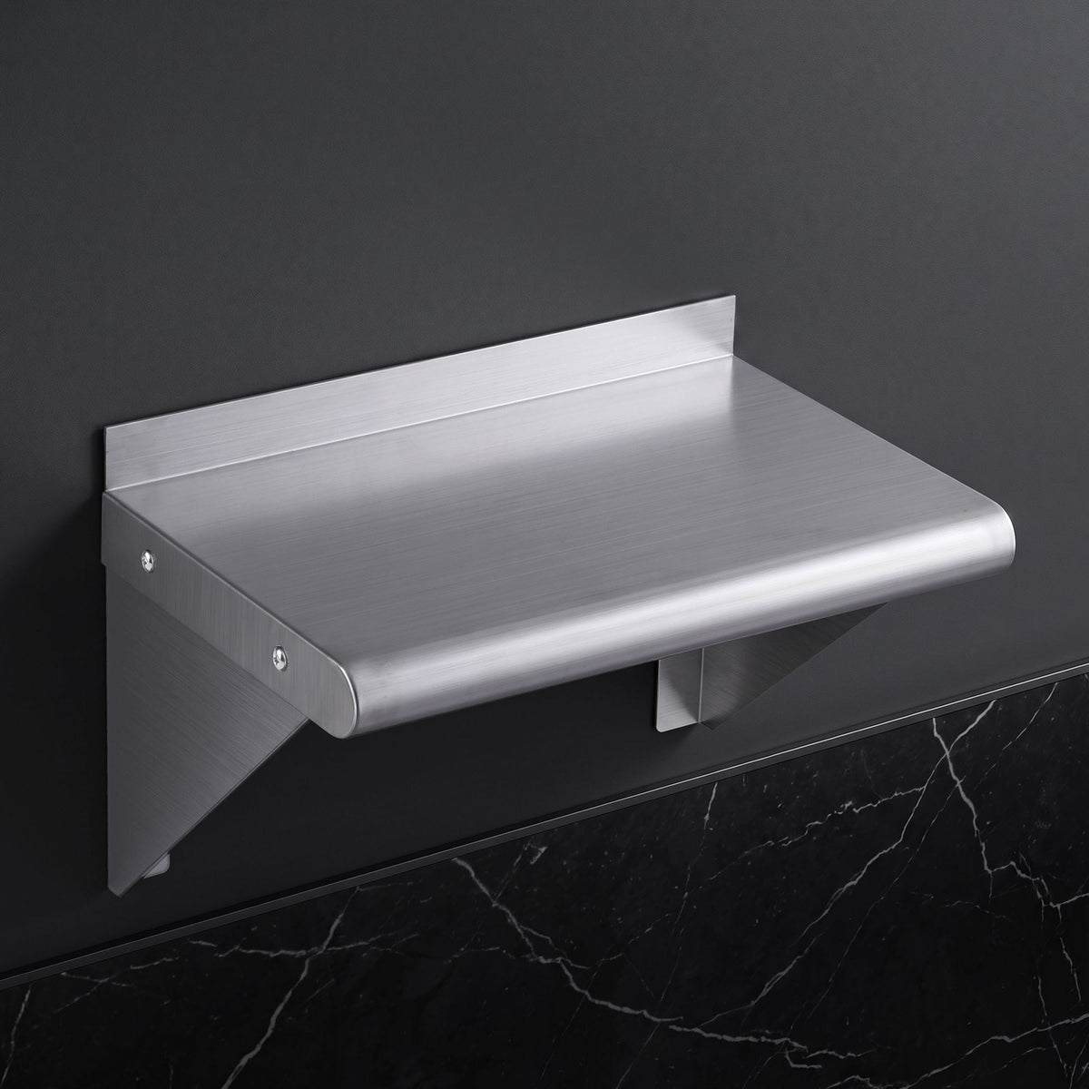 Alona.com.au Tools > Tools Storage > Wall Storage Racks Cefito 410 x 250mm 430 Stainless Steel Compact Kitchen Wall Shelf