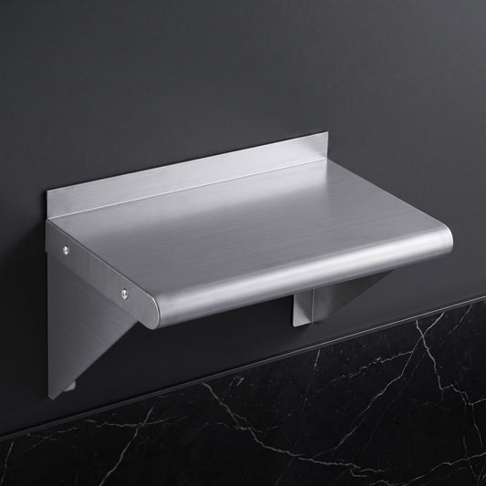 Alona.com.au Tools > Tools Storage > Wall Storage Racks Cefito 410 x 250mm 430 Stainless Steel Compact Kitchen Wall Shelf
